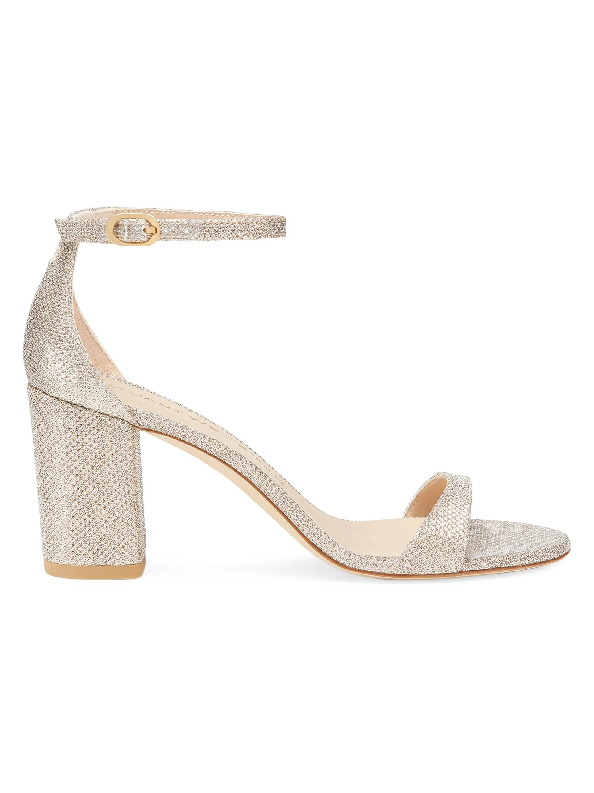 Women's Nudist Block 75MM Sandals - Poudre - 1