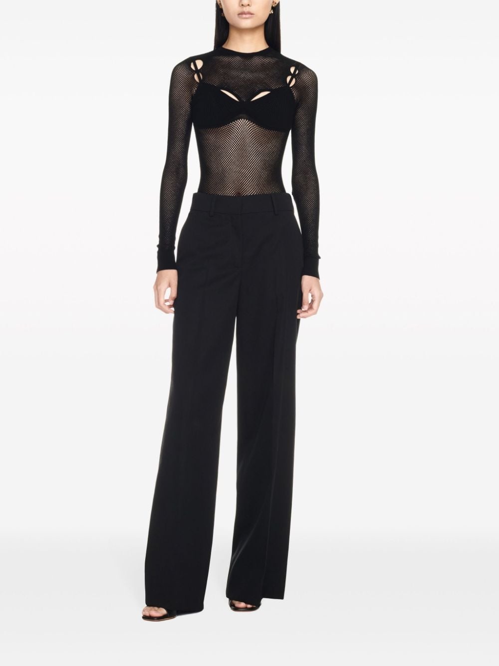 Arrow fishnet top - 2