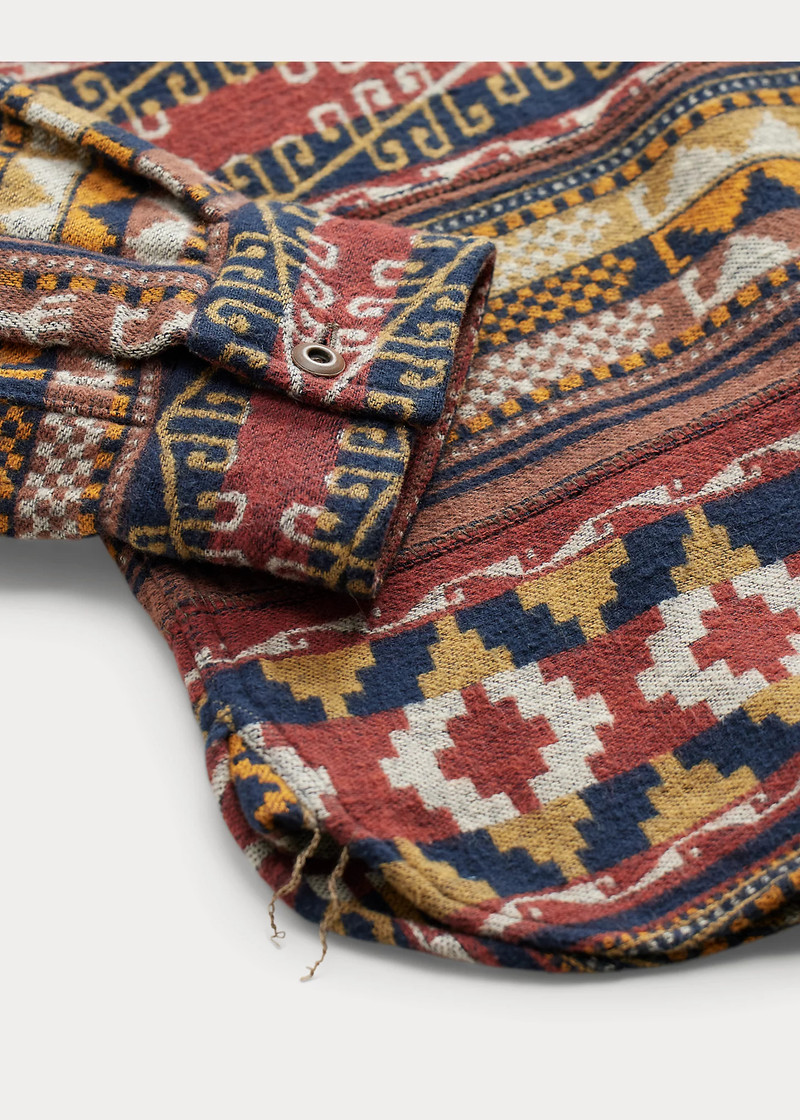 Patchwork Jacquard Workshirt 4