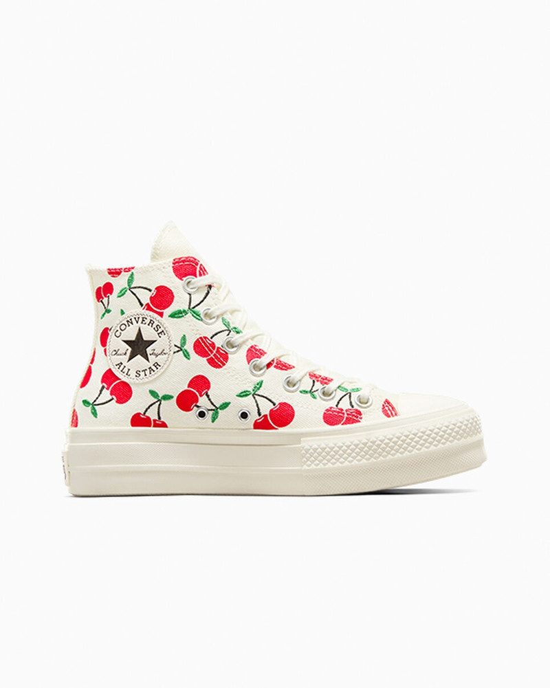 Chuck Taylor All Star Lift Platform Cherries - 1