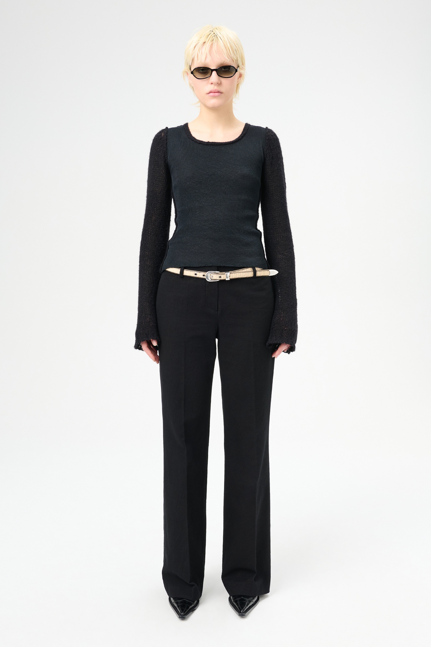 Inverse Roundneck Black Alluring Tech - 1