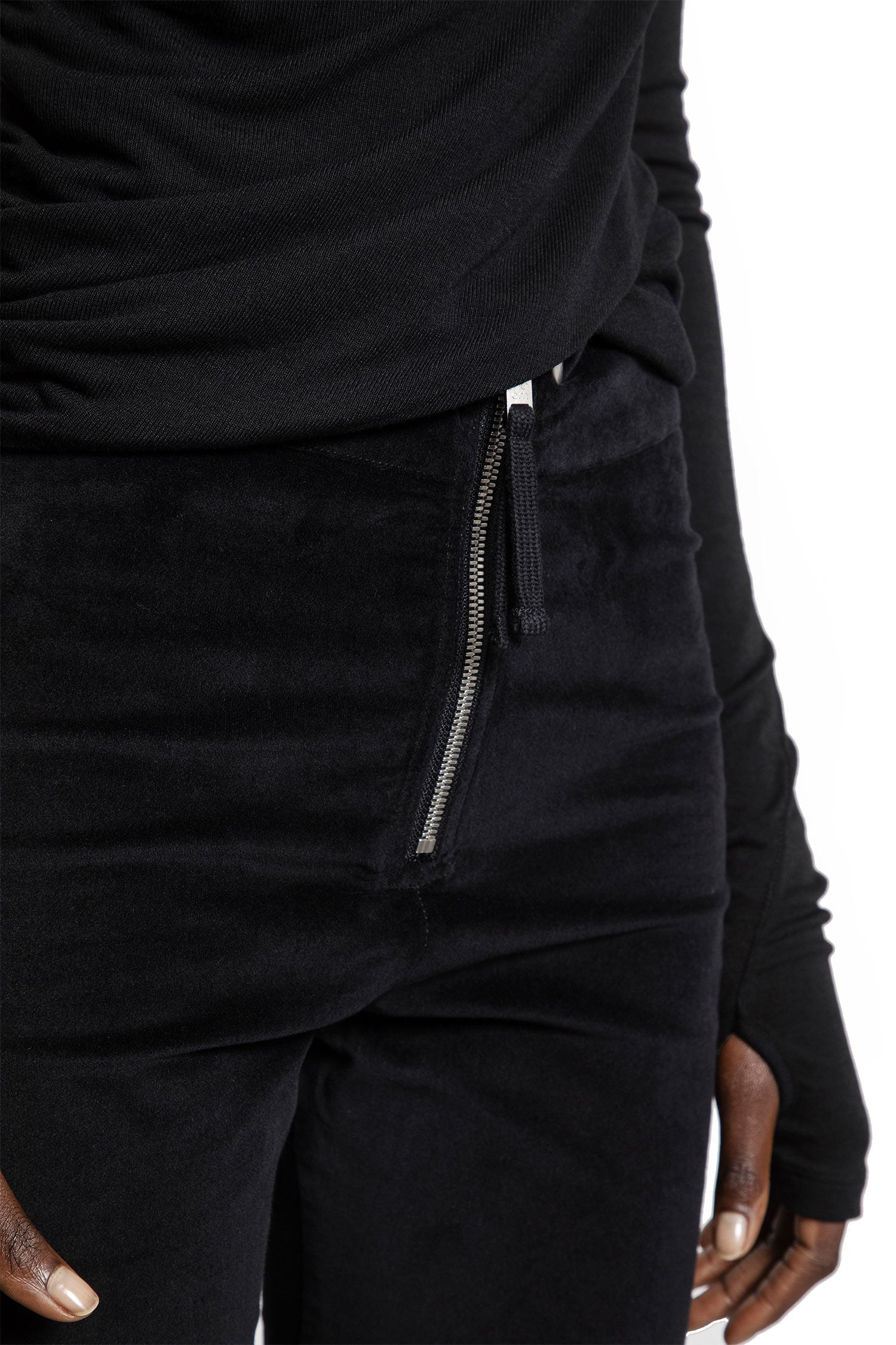 Slim-Trousers-In-Velvet - 4