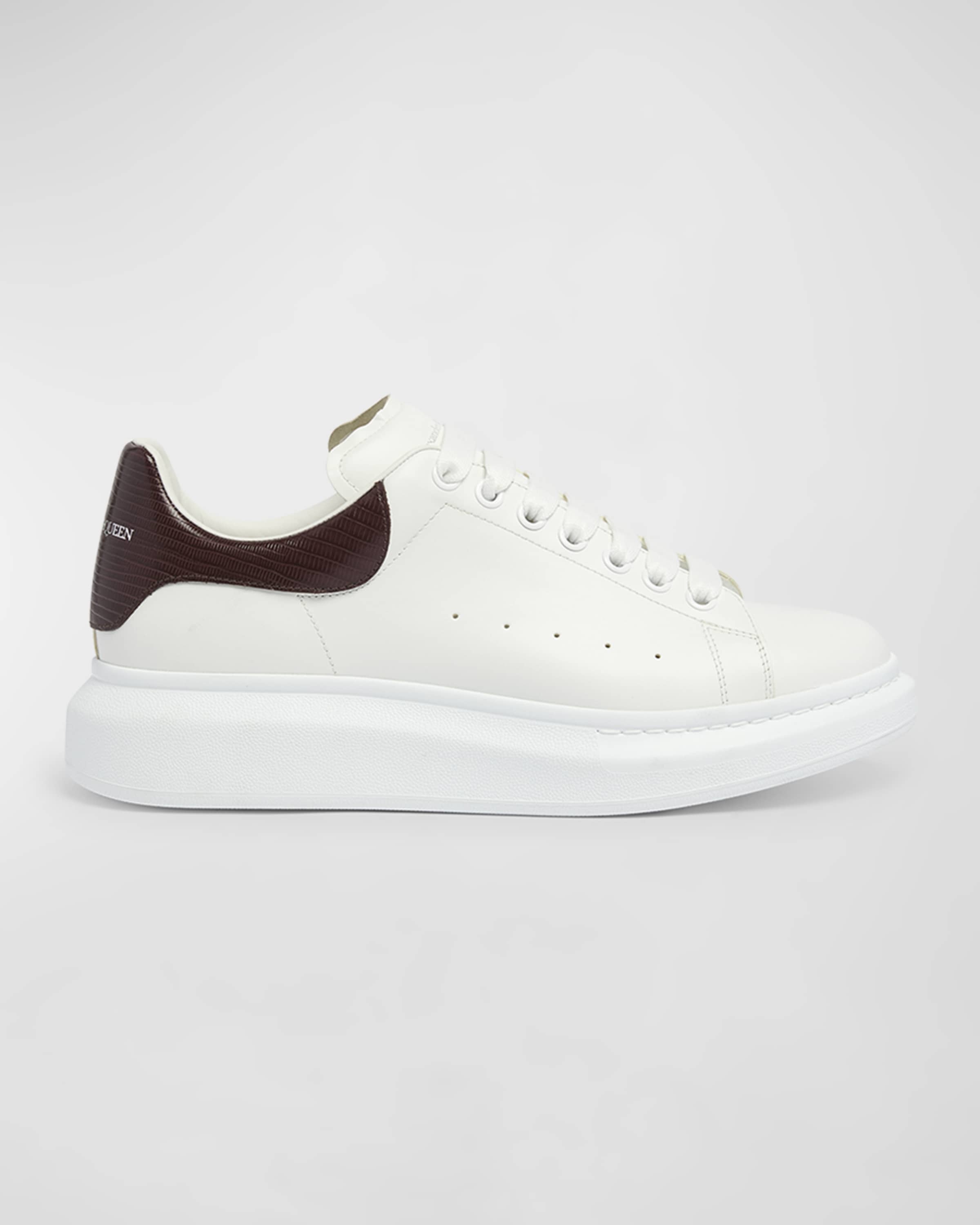 Men's Oversized Larry Leather Low-Top Sneakers - 1