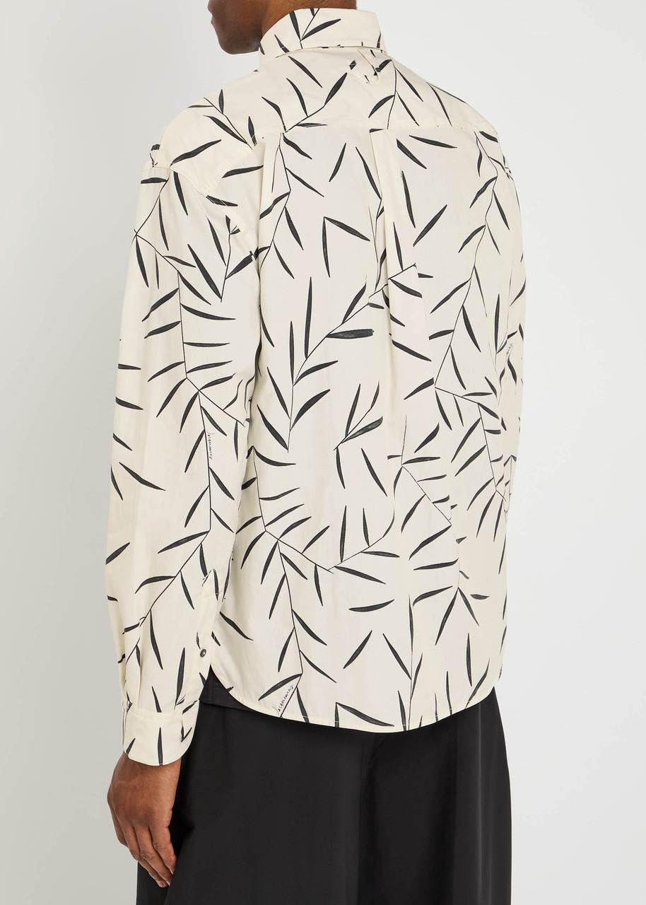 Jacquemus La Chemise Simon Printed Cotton Shirt - 3