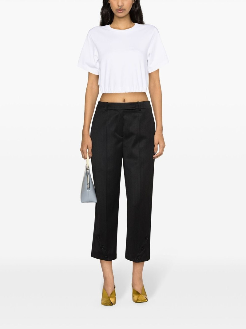 SIMKHAI elasticated-waist T-shirt outlook