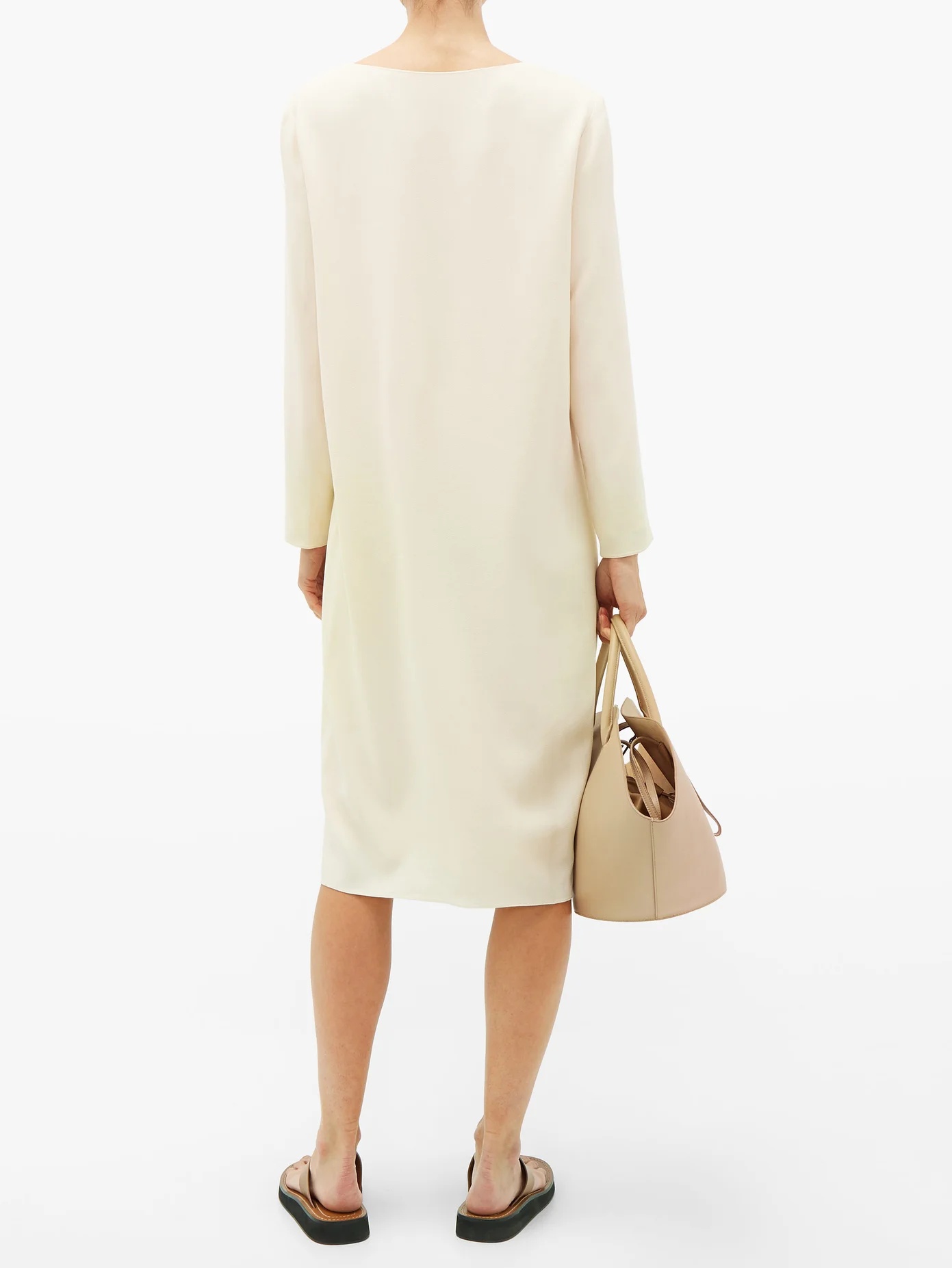 Larina crepe tunic dress - 5