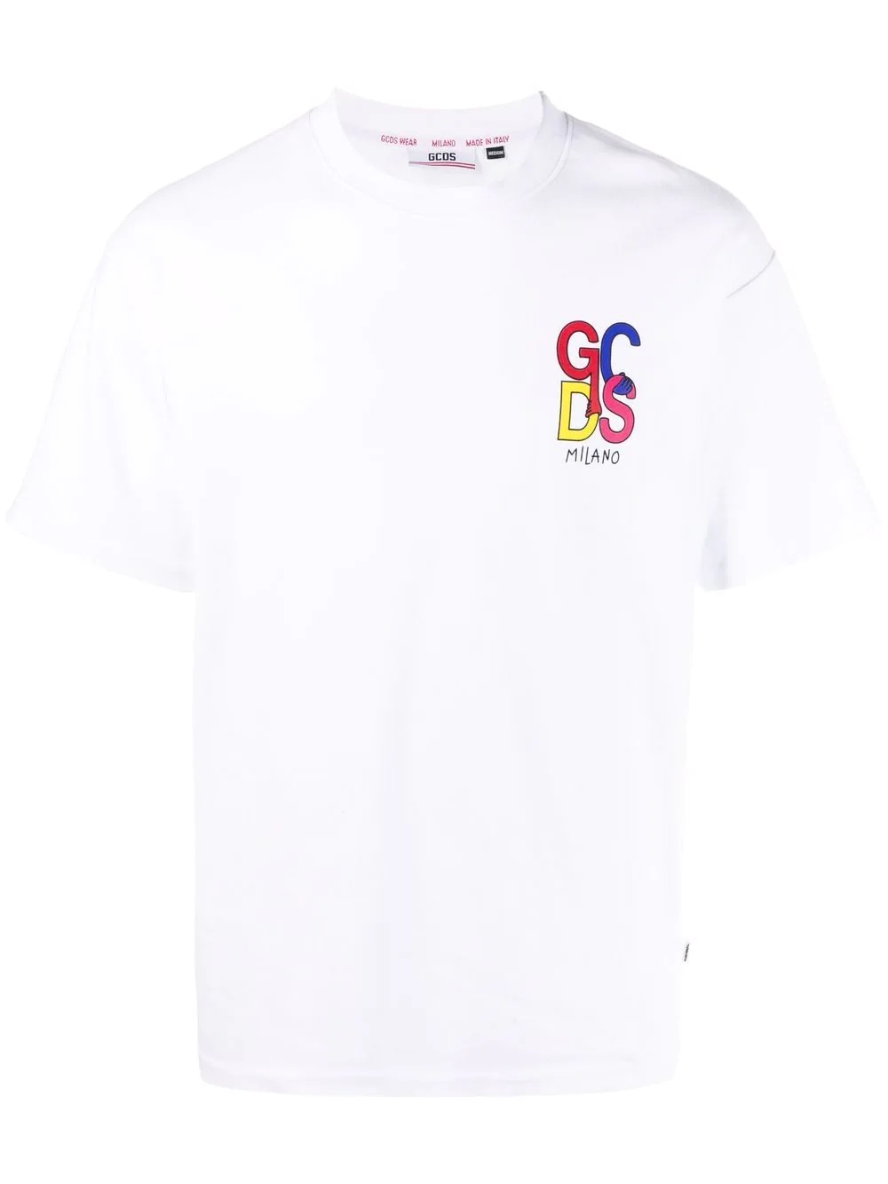 logo-print T-shirt - 1