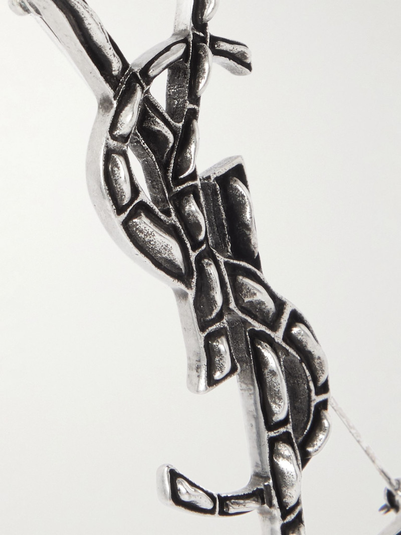 Silver-Tone Brooch Silver 4