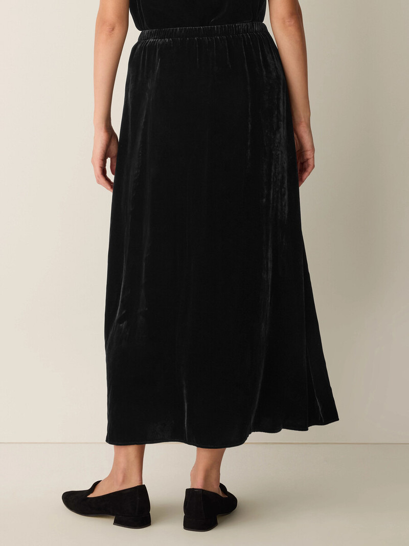 Velvet Flared Skirt 4