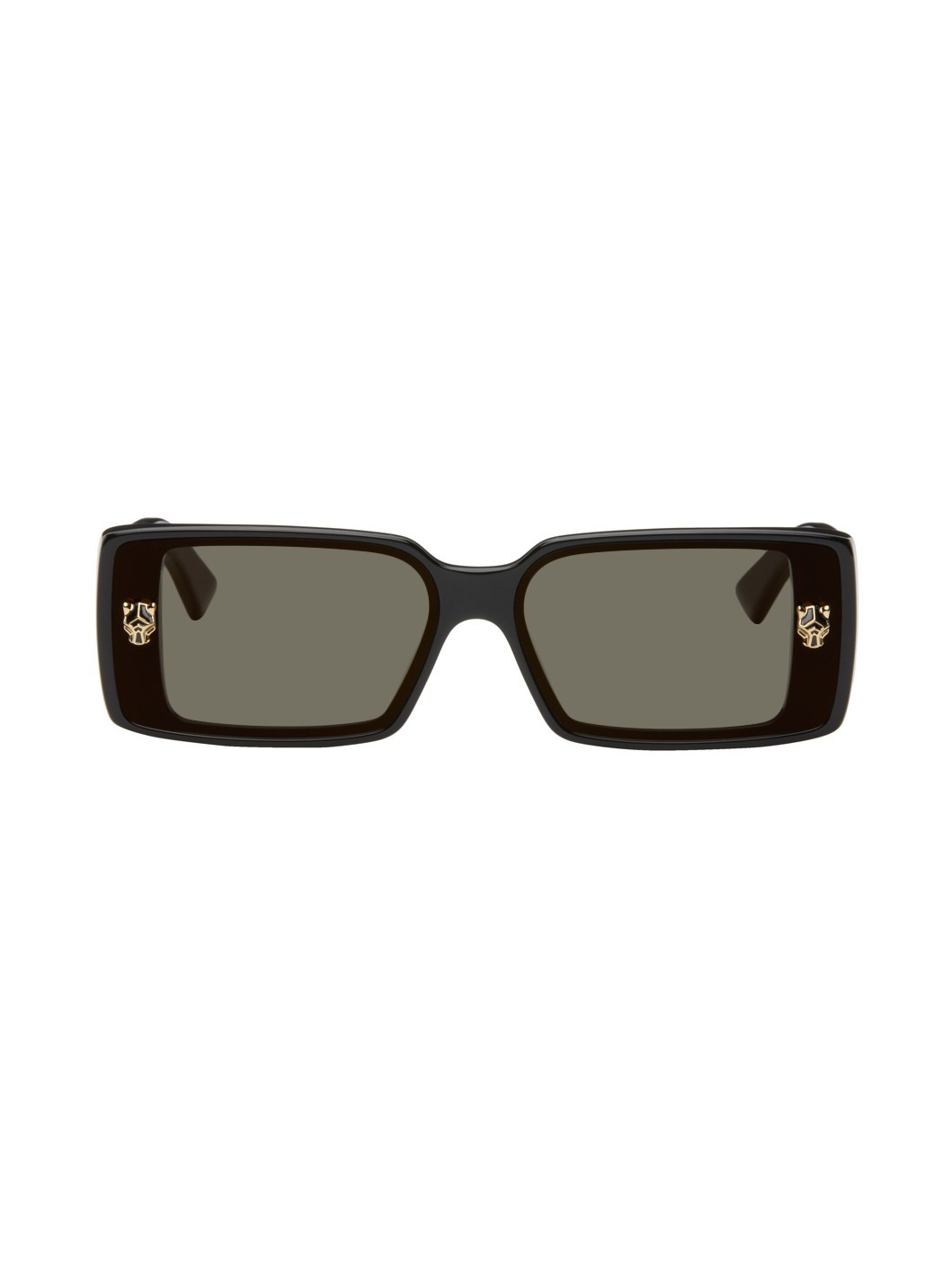 Black 'Panthère de Cartier' Sunglasses - 1