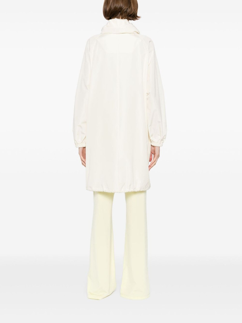 silk taffeta parka 4