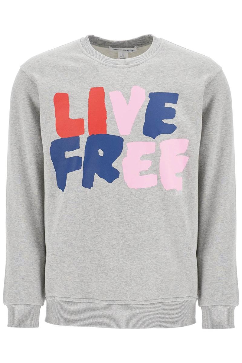 Comme Des Garçons Live Free Hooded Sweat - 1