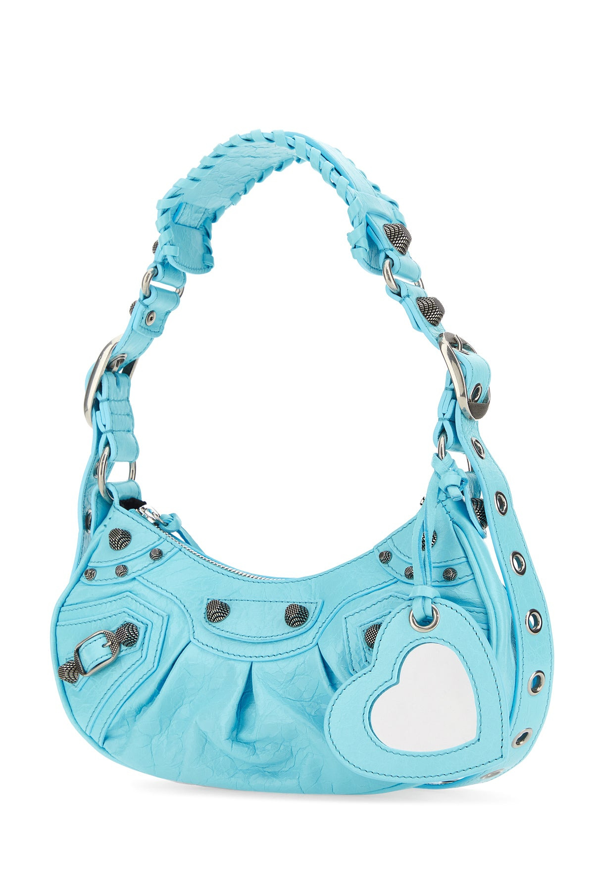 Light blue nappa leather Le Cagole XS shoulder bag - 2