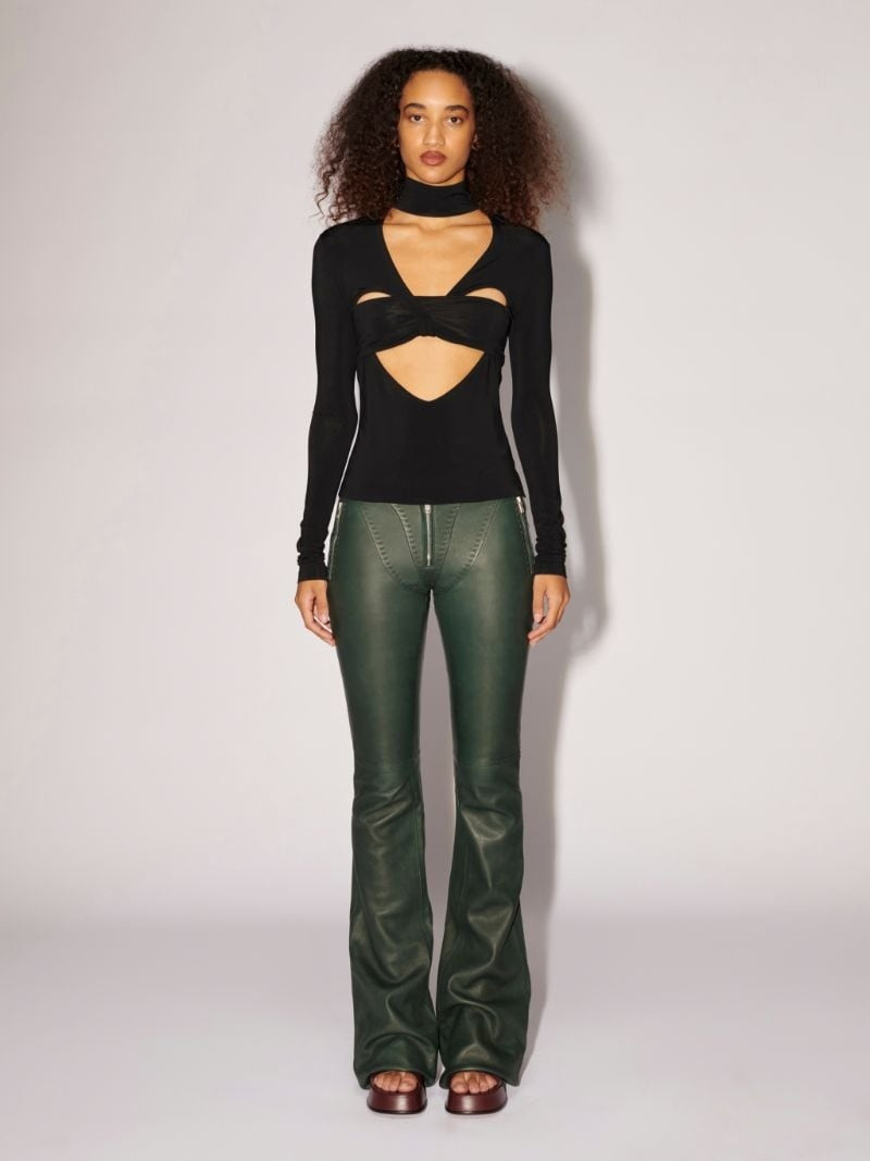 Ambush HEART SHAPED TURTLENECK TOP outlook
