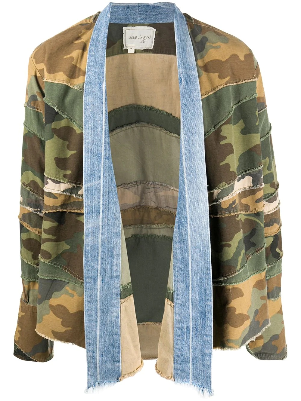 Mixed Camouflage Kimono jacket - 1