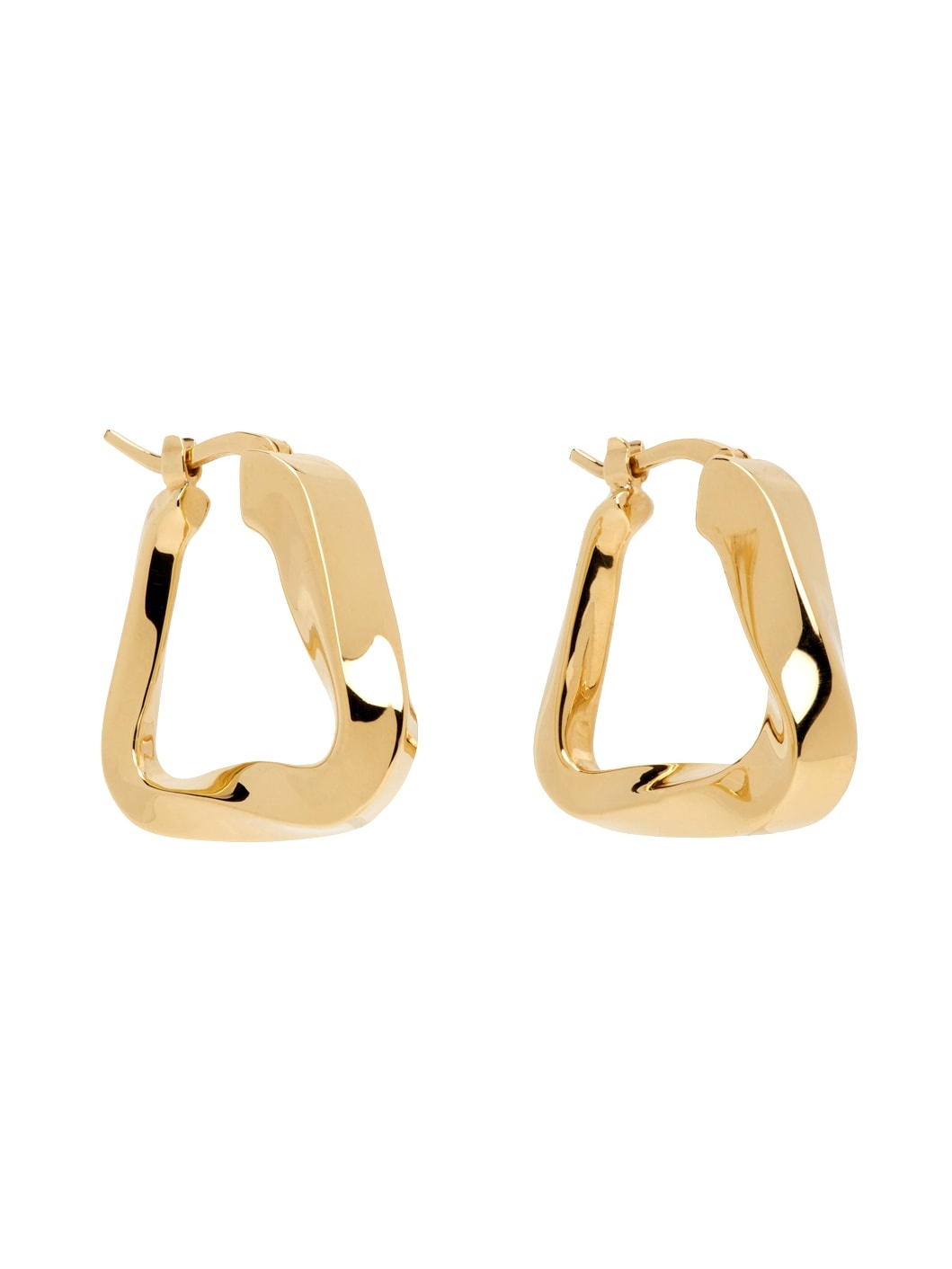 Gold Essentials Hoop Earrings - 2