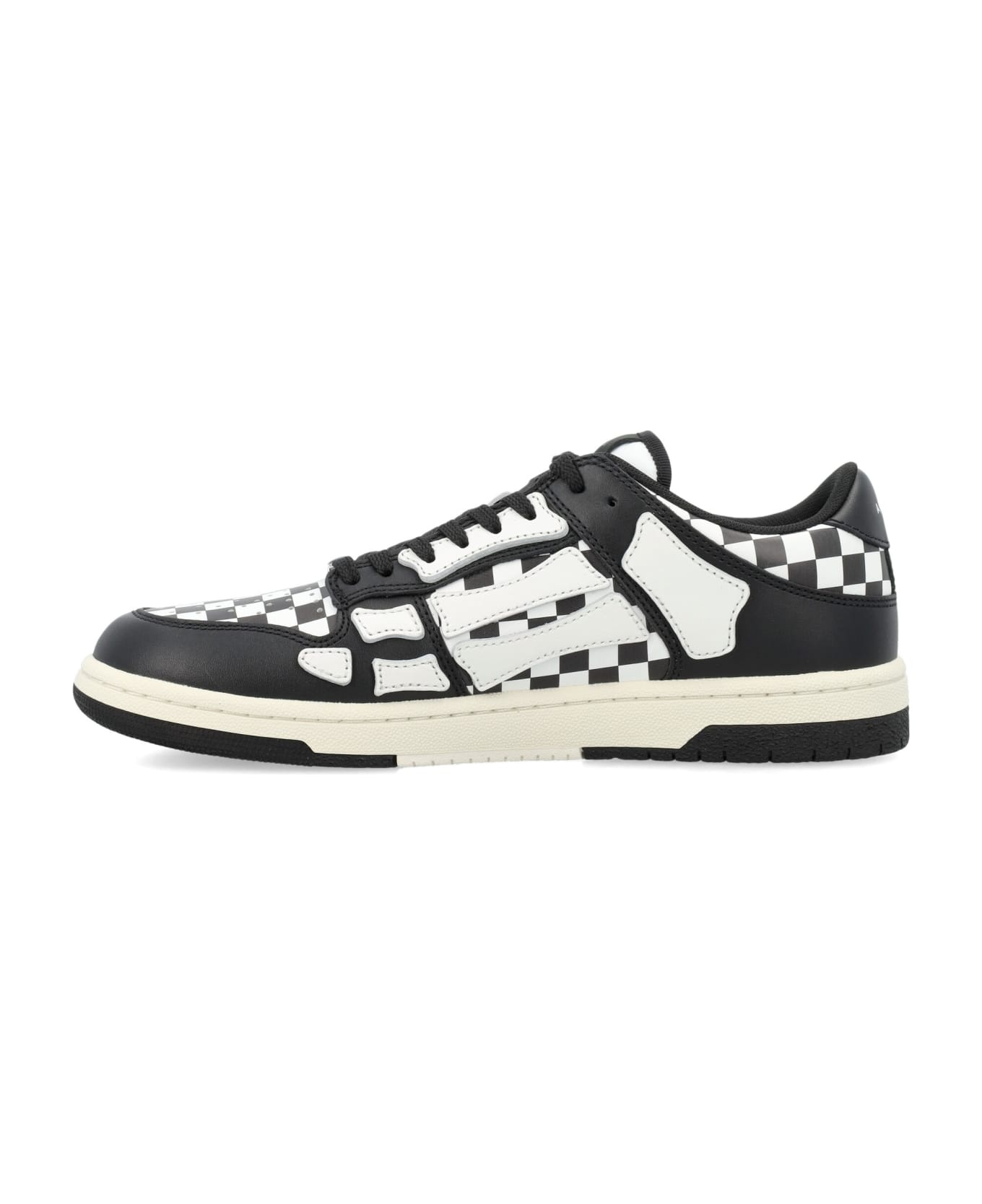 Checkered Skel Top Low Sneakers - 3