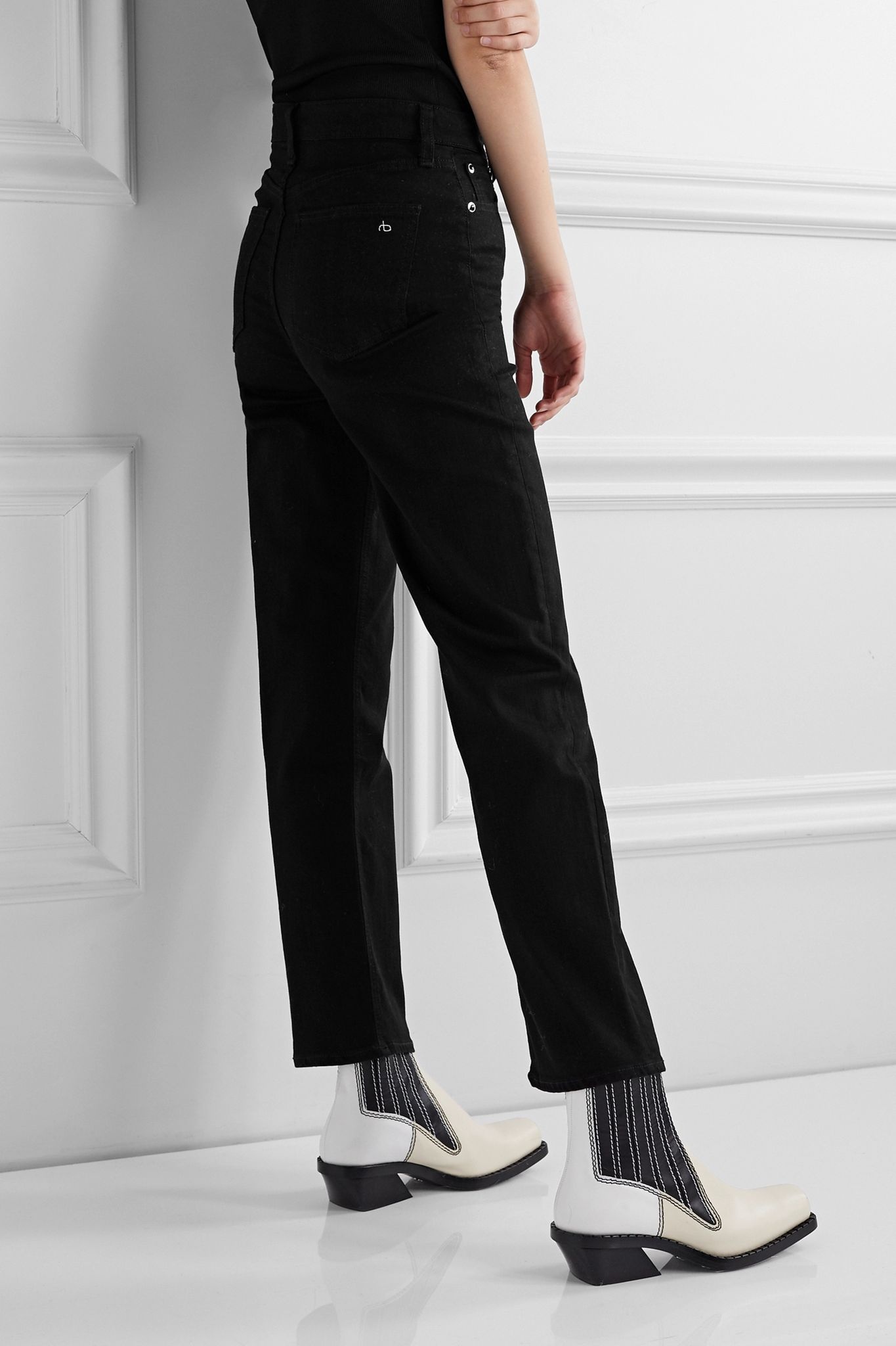 Jane Super high-rise straight-leg jeans - 4