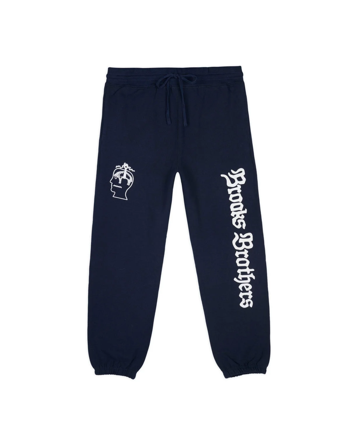Brooks Brothers California Collegiate Sweatpant - Navy - 1