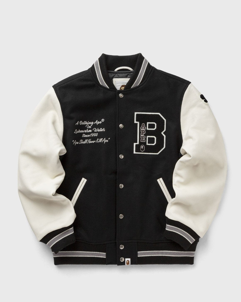 EMBROIDERY VARSITY JACKET - 1