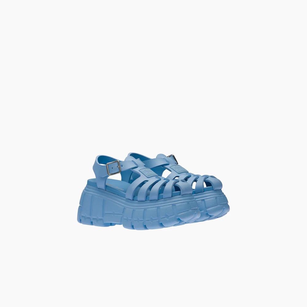 EVA platform sandals - 1