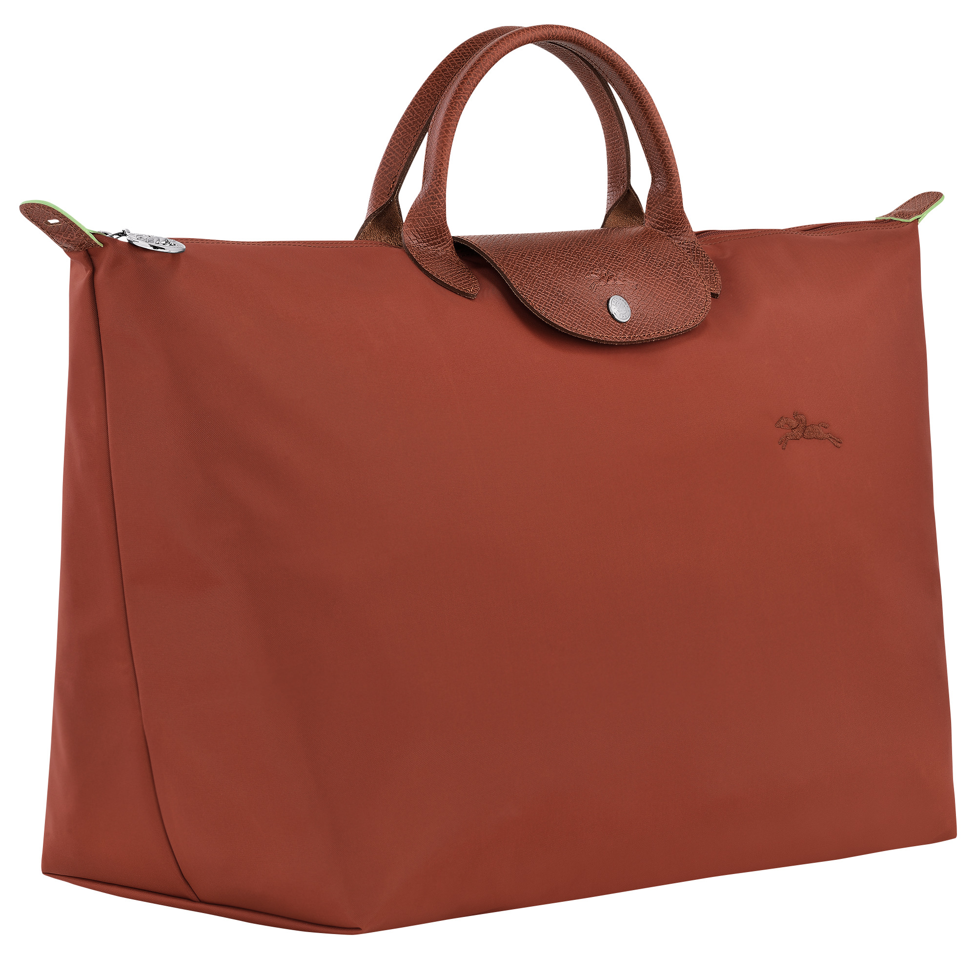 Le Pliage Green S Travel bag Chestnut - Recycled canvas - 3