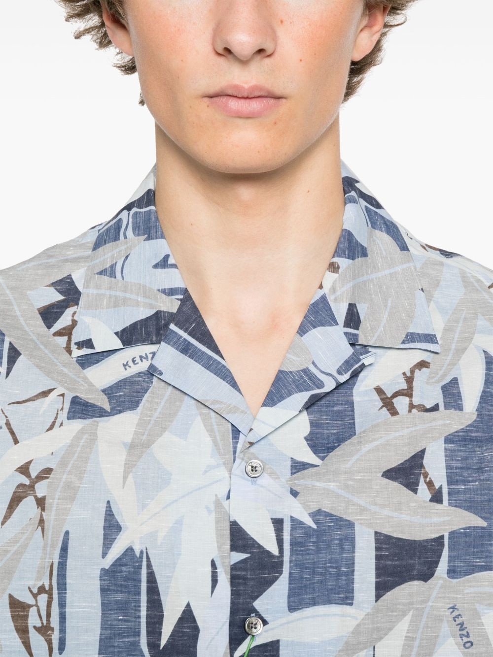 Chiku-Rin Camo Hawaiian shirt - 5