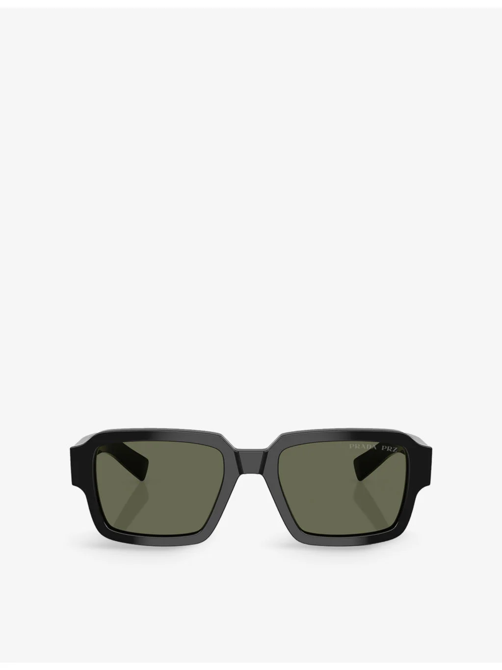PR 02ZS rectangle-frame acetate sunglasses - 1