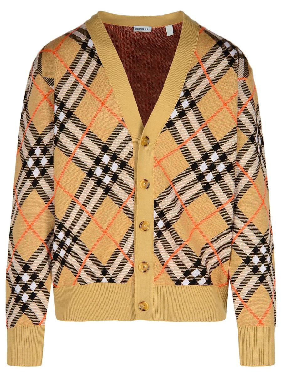 Burberry reversible cardigan best sale