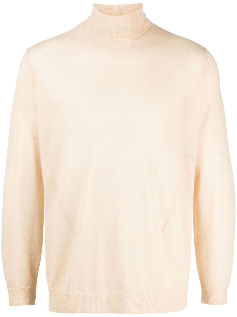 logo-patch cashmere jumper - 1