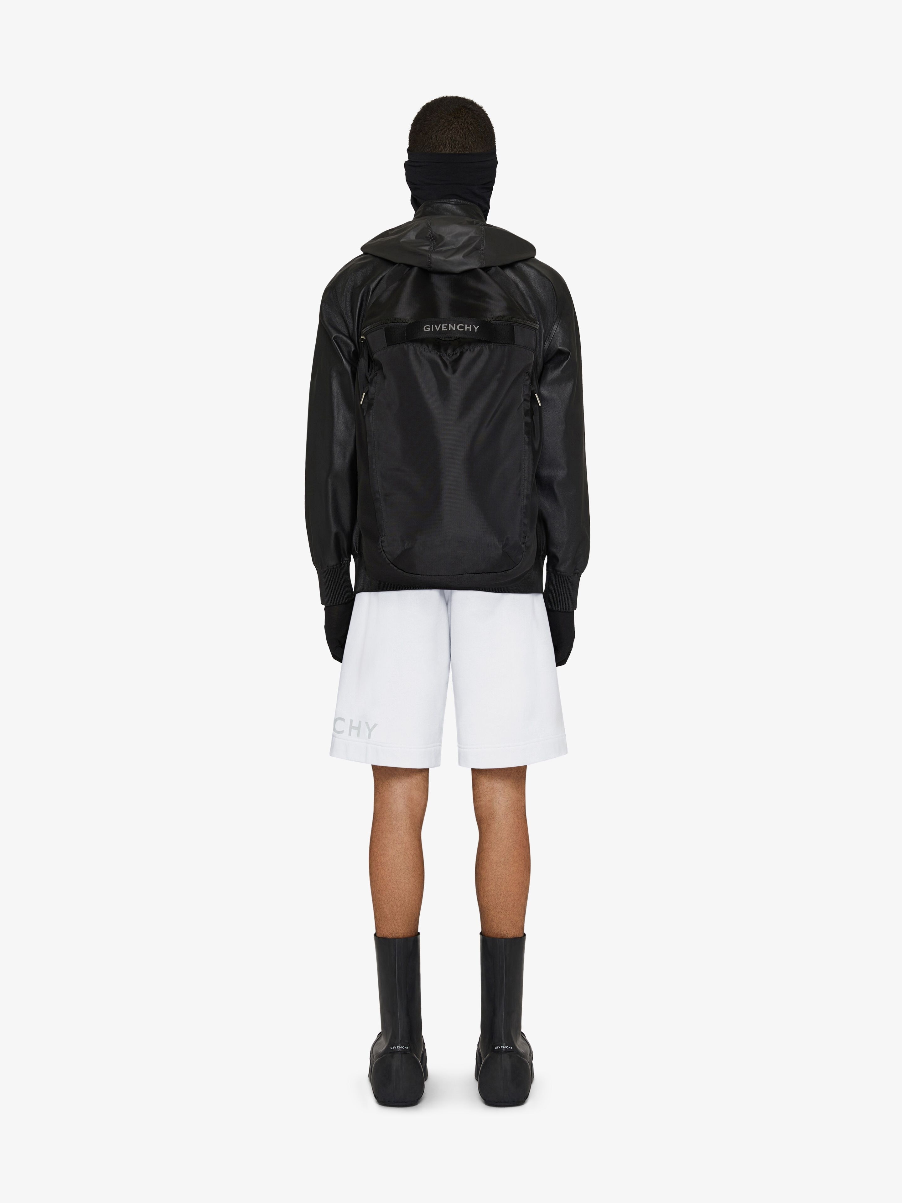 REFLECTIVE GIVENCHY BERMUDA SHORTS IN FELPA - 4