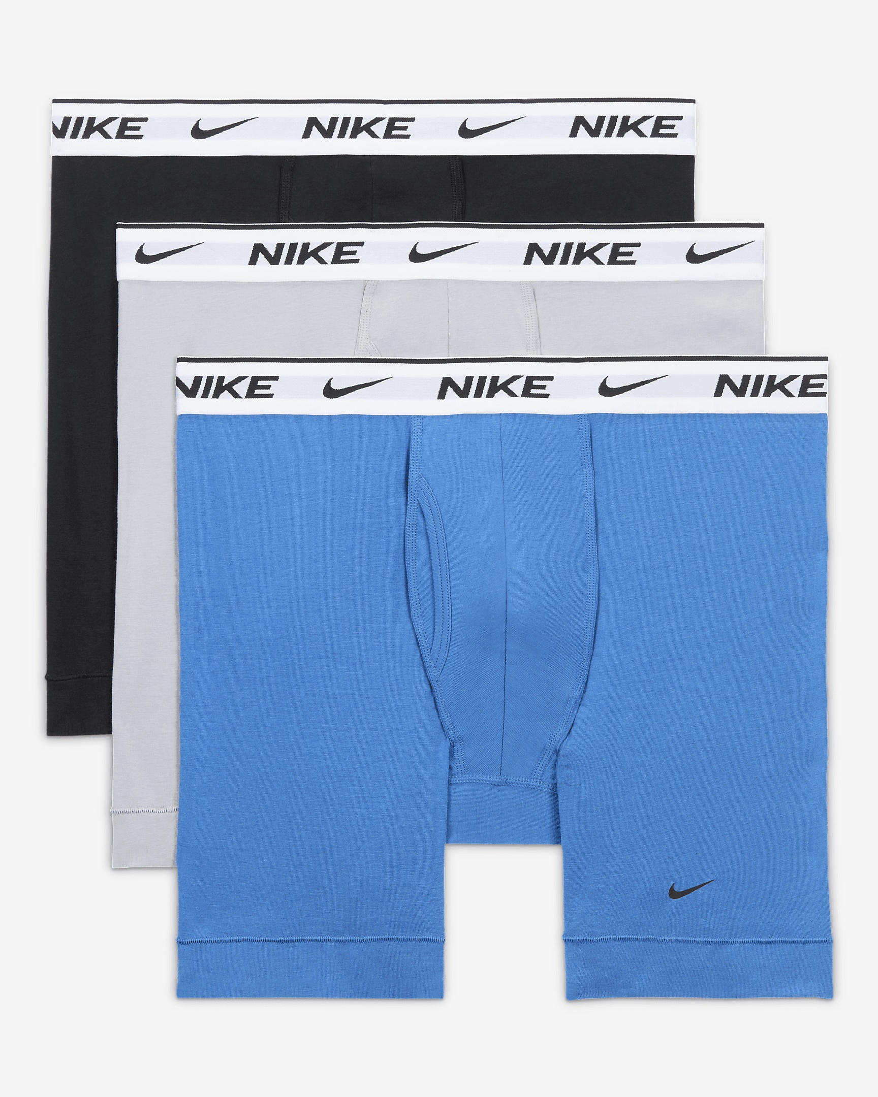 Nike Dri-FIT Essential Cotton Stretch Men's Boxer Briefs (3-Pack) - 1