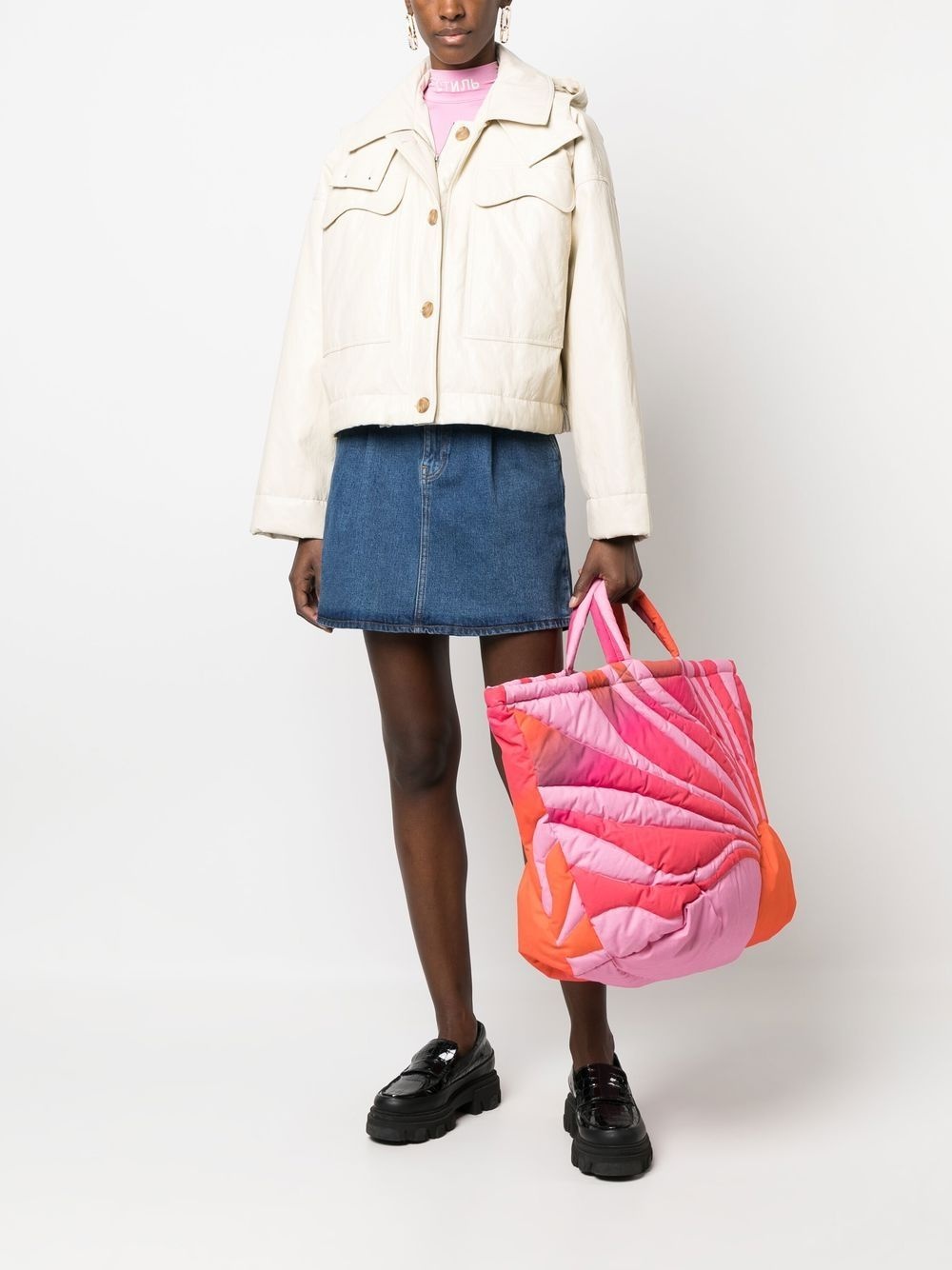 Sunset puffer tote bag - 2