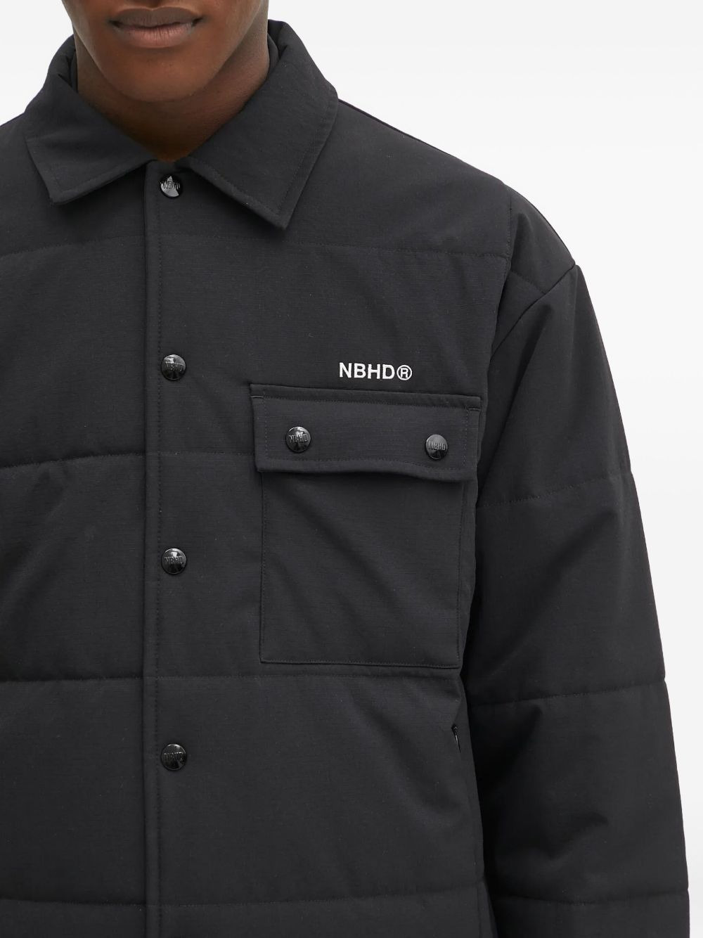 padded shirt jacket - 5