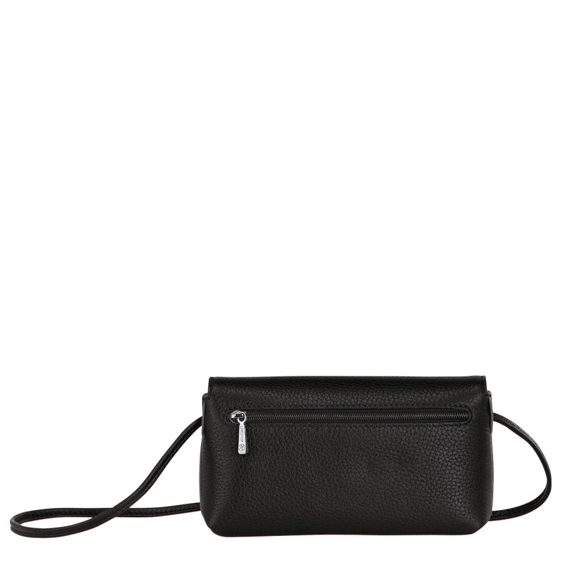 Roseau Essential Clutch XS Black - Leather 4