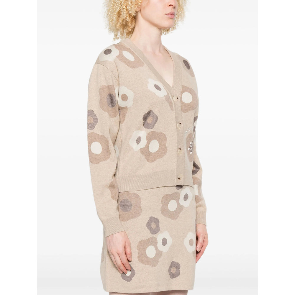 Kenzo Neutrals Knitwear - Cardigans Women - 5