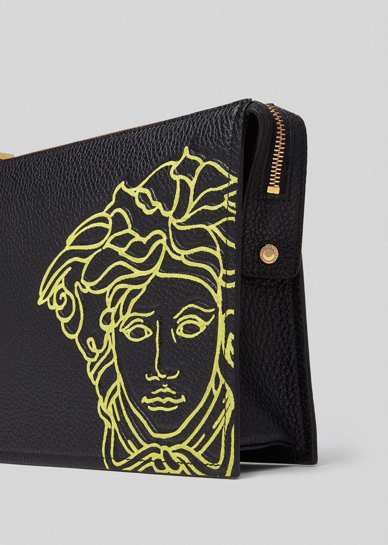 Pop Medusa Leather Pouch 5