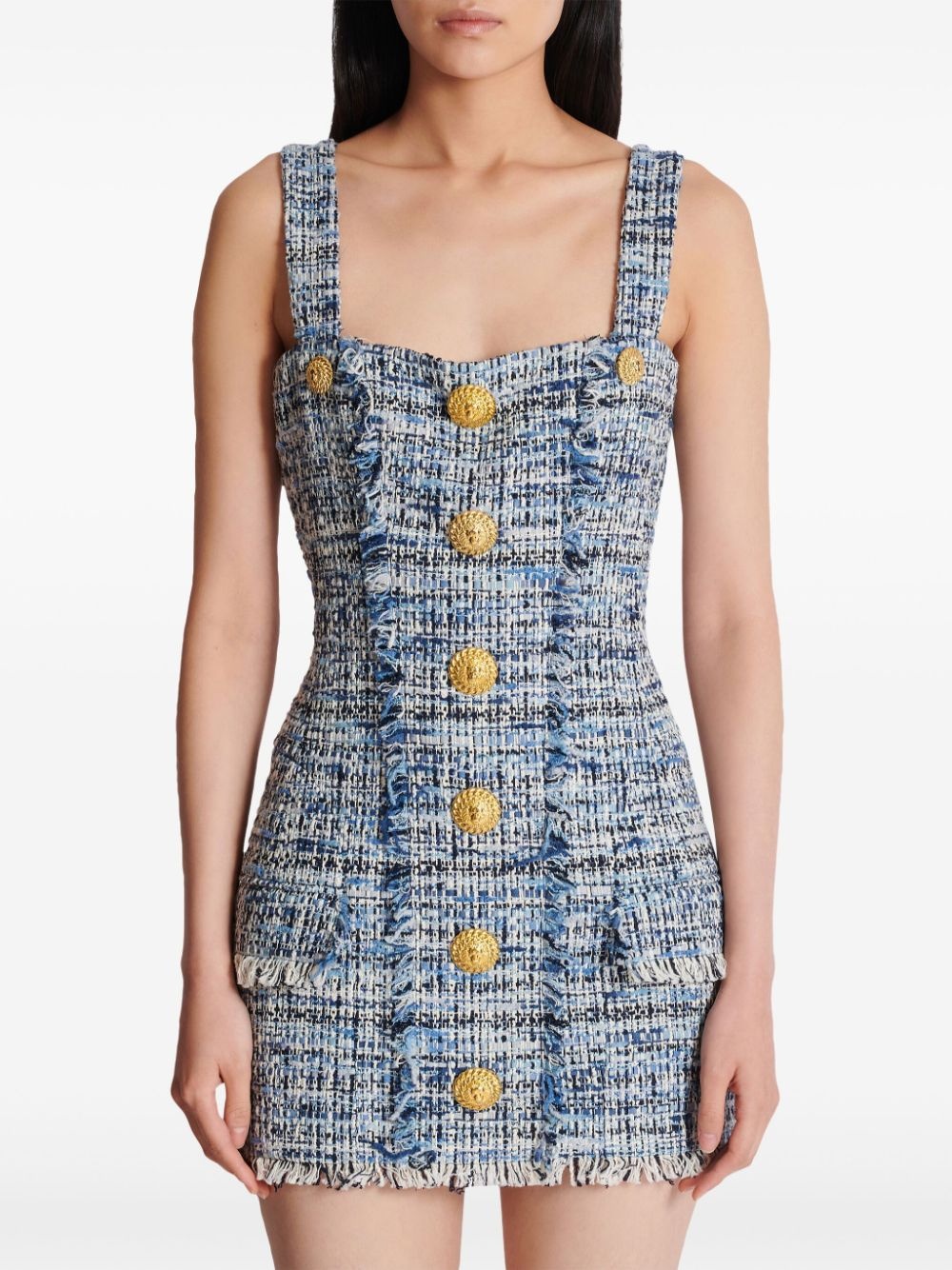 tweed mini dress - 5