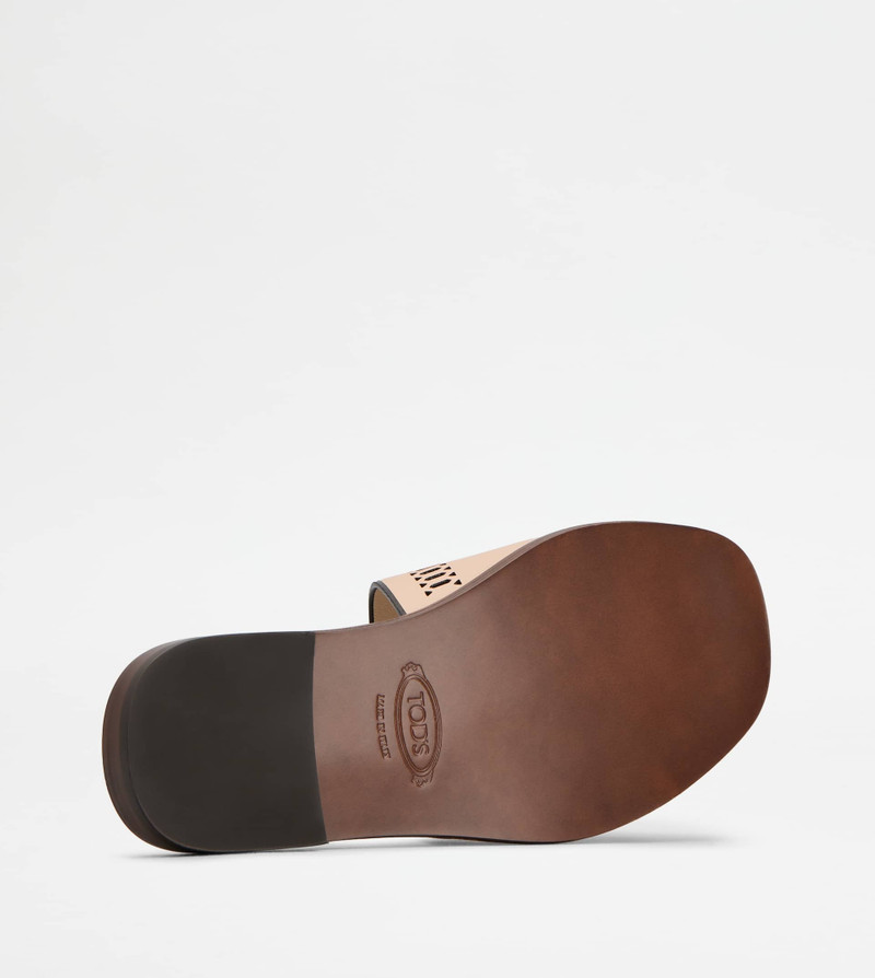 KATE SANDALS IN LEATHER - PINK 5