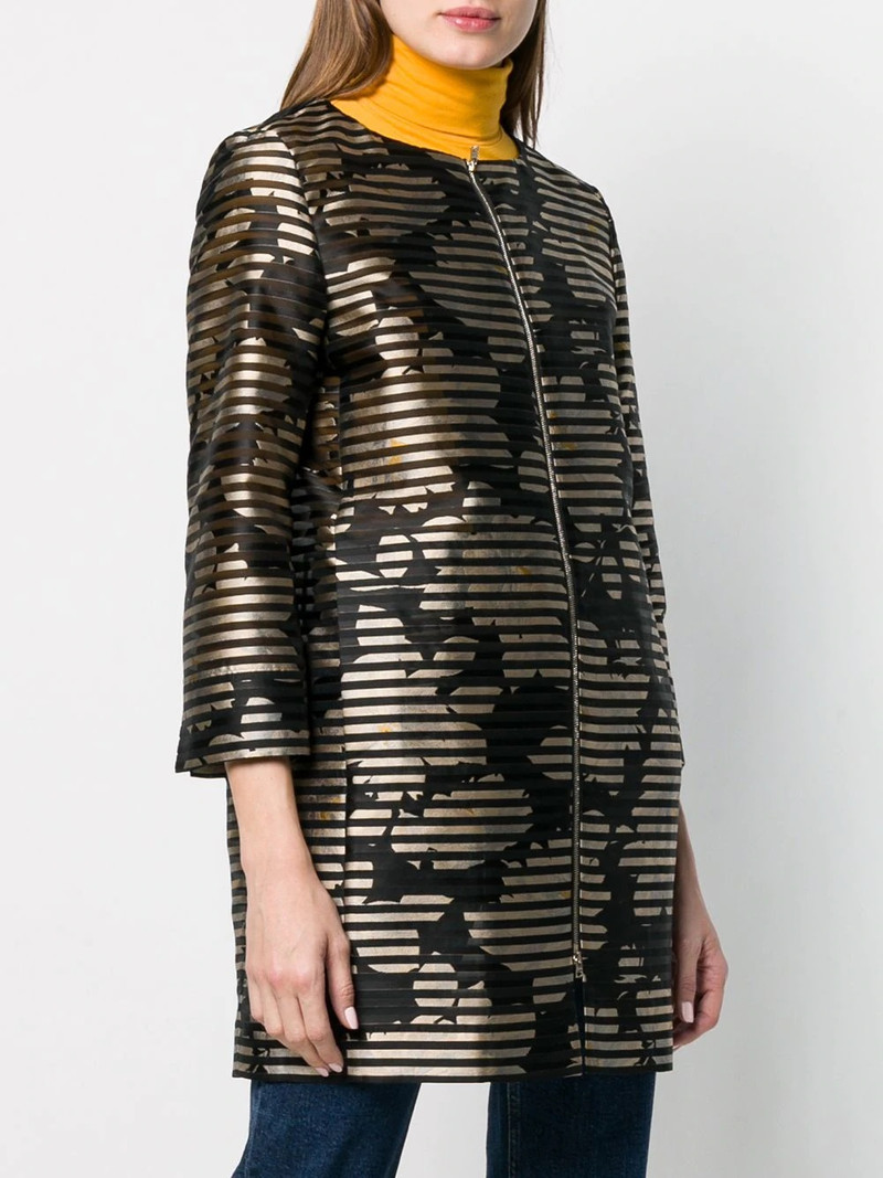 black and gold zipped jacket 3