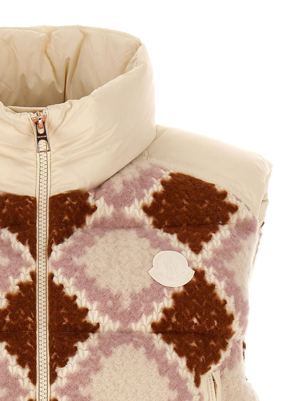 Armathia quilted diamond-pattern vest - 4