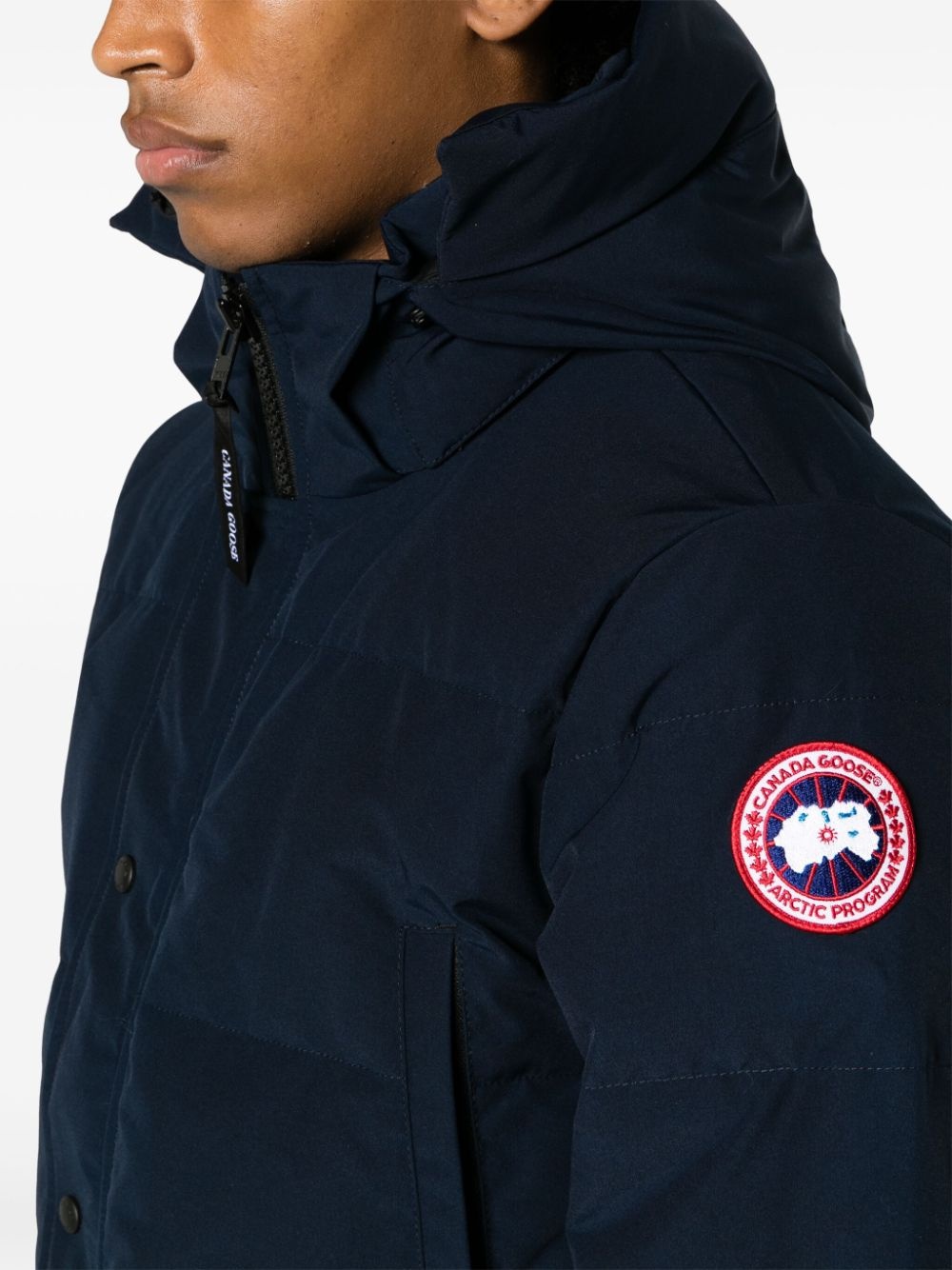 Wyndham hooded down parka - 5