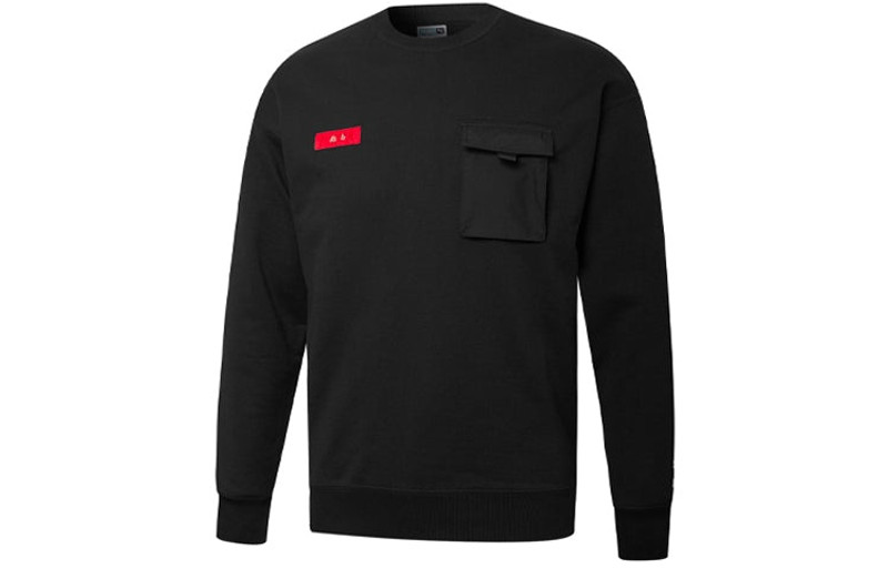 PUMA PUMA Unisex CNY Yott Graphic Crew Printing Knitting Round-neck Sweatshirt Black 534740-01 outlook
