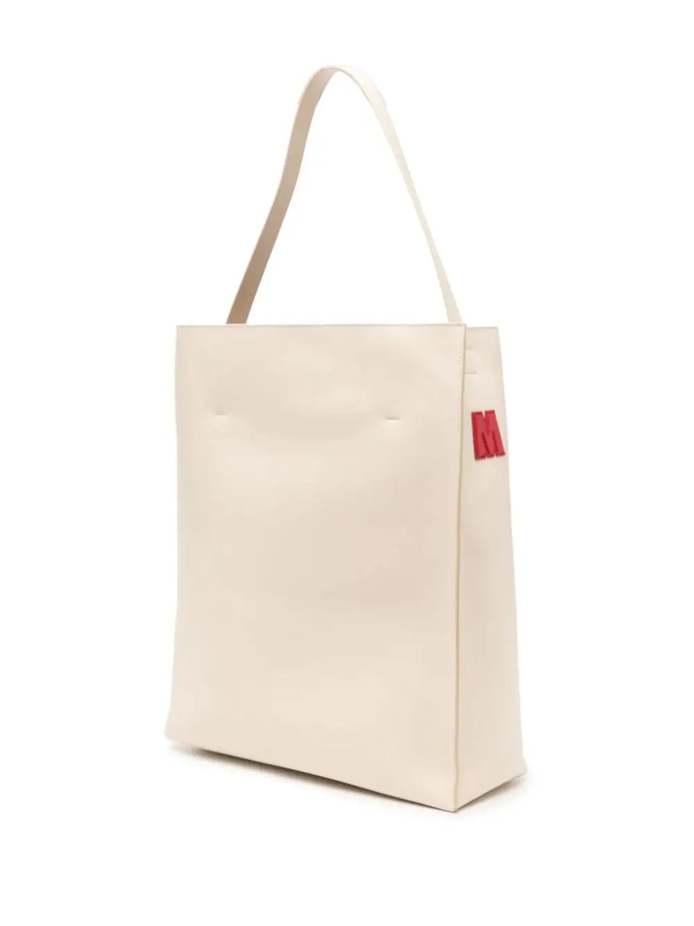 Small Museo Leather Tote Bag - 3