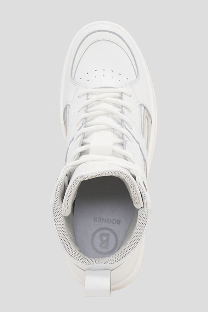 Los Angeles high-top sneakers in White 5