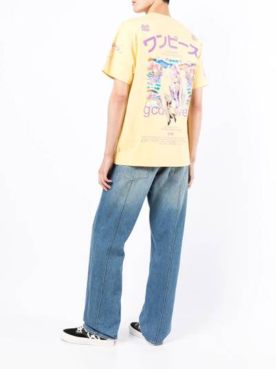 GCDS graphic-print short-sleeved T-shirt outlook