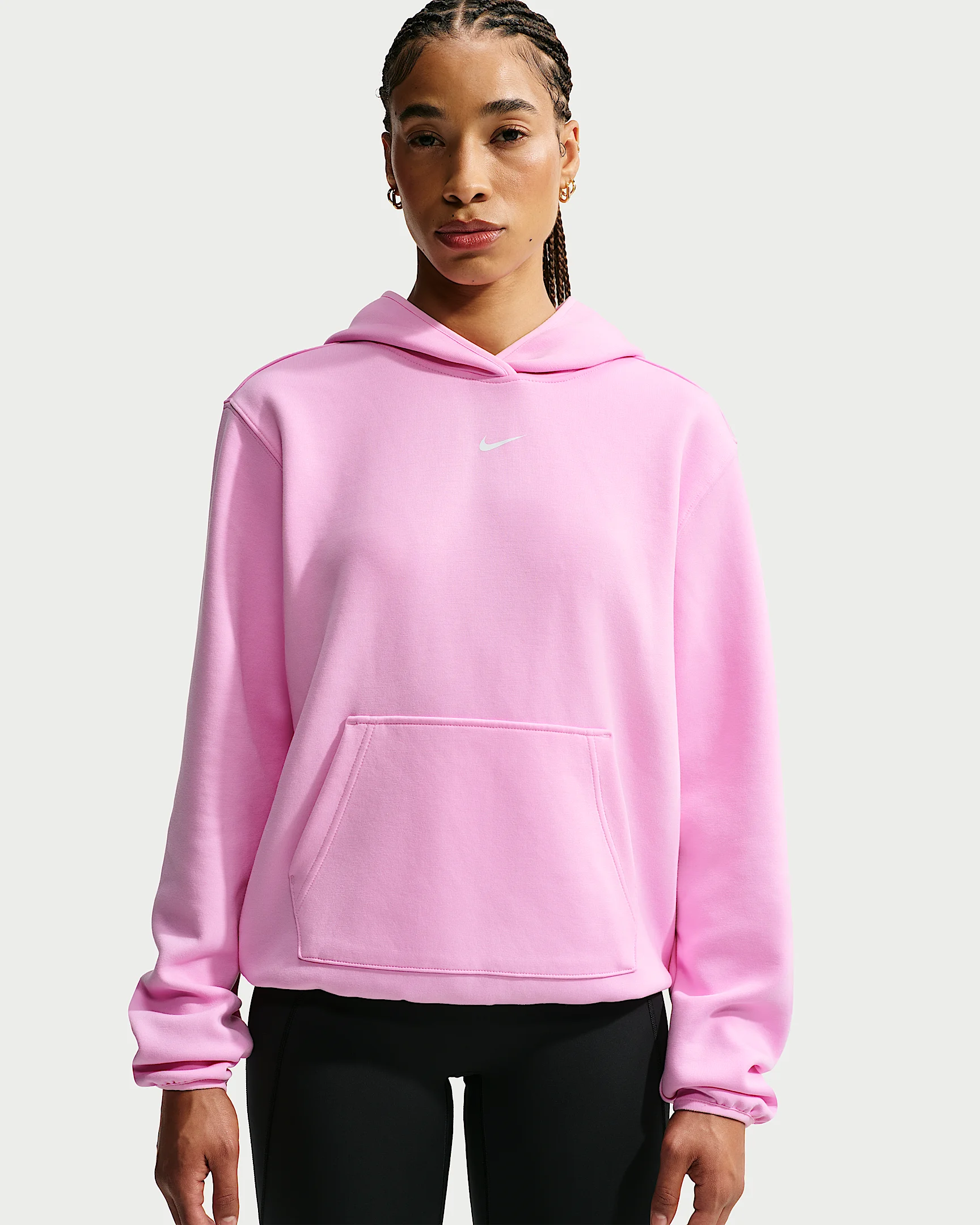 Nike Studio Fleece Sport Women's Dri-FIT Pullover Hoodie - 1