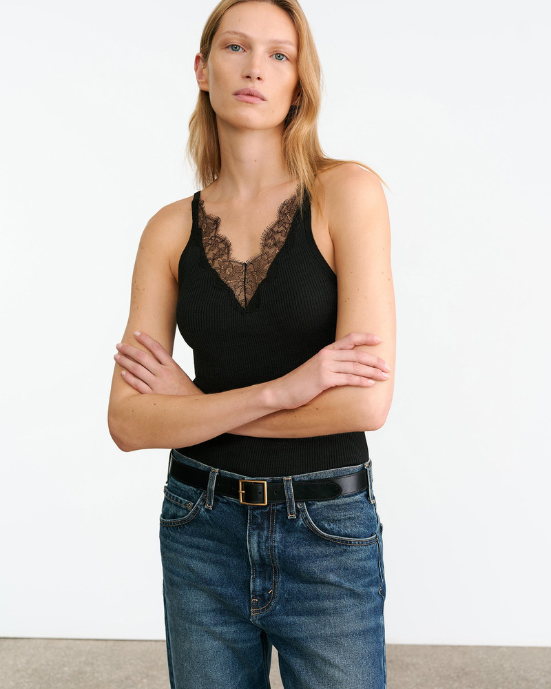 NILI LOTAN ARONIA SILK TANK outlook