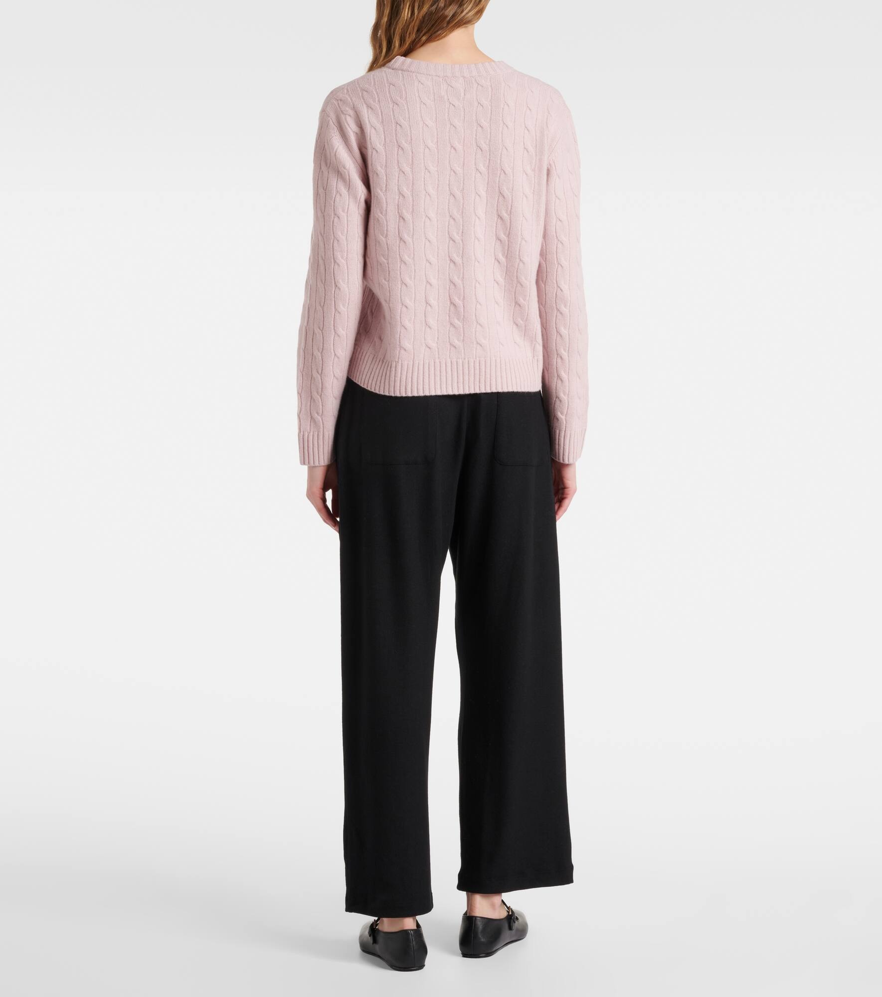 Zoe cable-knit sweater - 3
