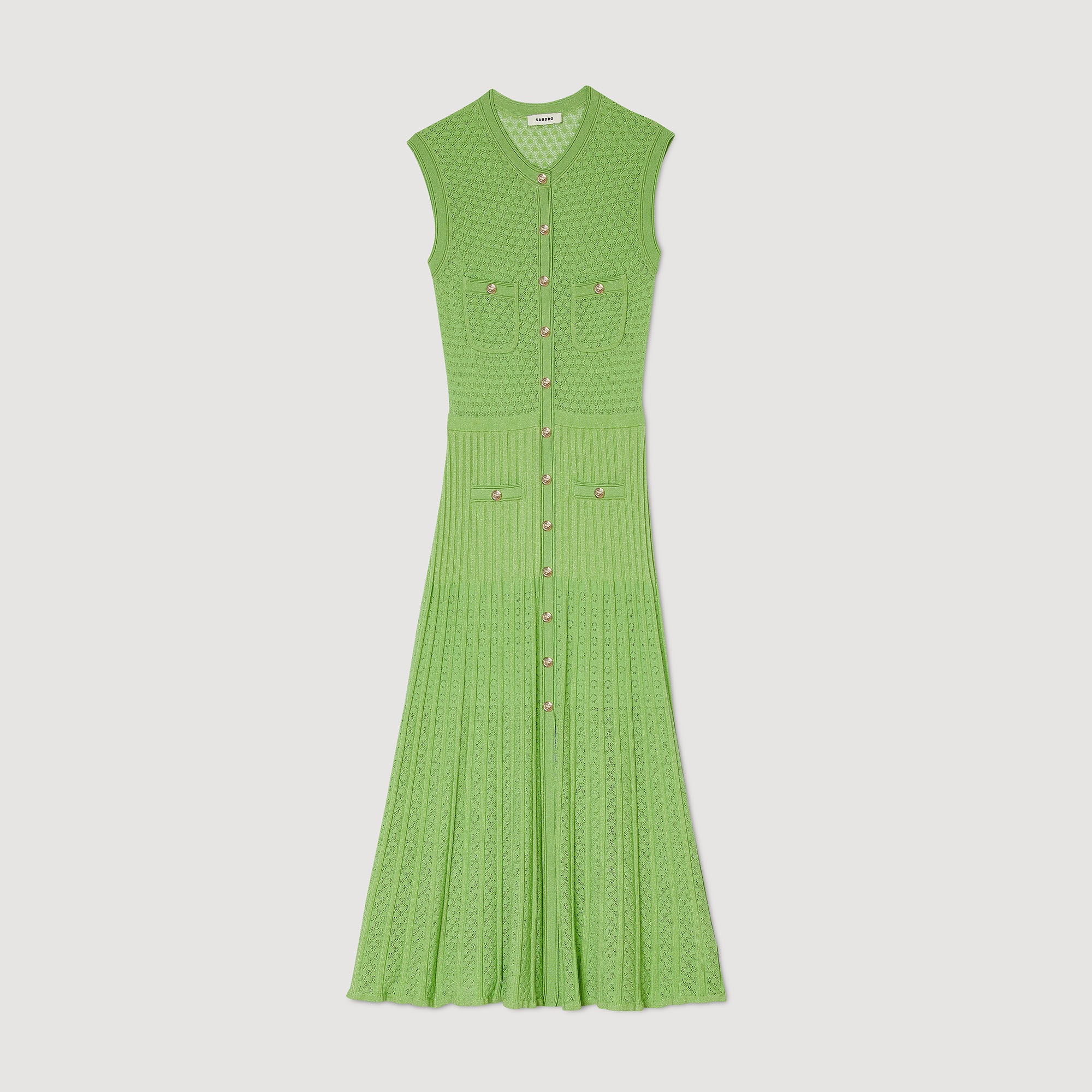 KNIT MIDI DRESS - 1